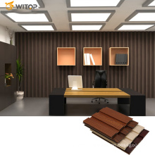 China Supplier Construction Building Wooden Color Moulding Ceiling Panels WPC Wall Paneling PVC Wall Panel